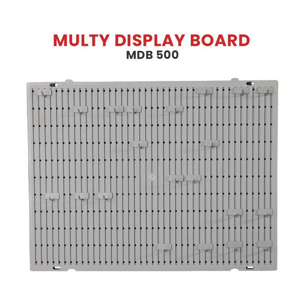 Alkon Multy Display Pegboard (MDB500) for Garage Tool Storage Peg Board Hooks and Panel Set