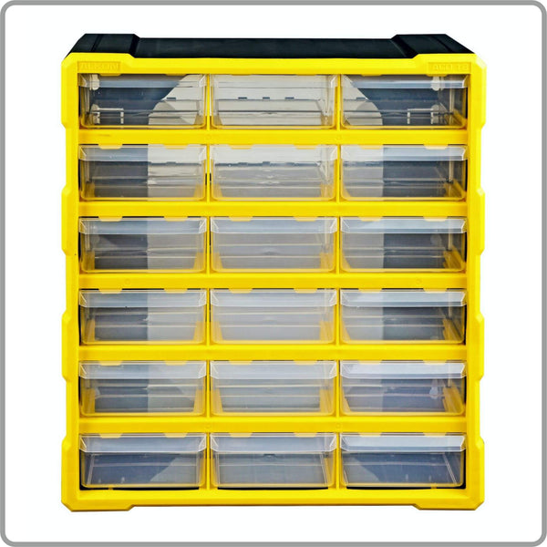 Component Organizer with 18 Drawers- small parts storage | Jewelry, Craft, Sewing Cabinets | ACO18